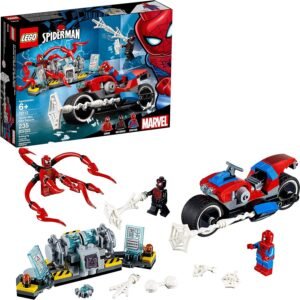 LEGO Marvel Spider-Man Spider-Man Bike Rescue 76113 Building Kit 235 Pieces