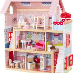 KidKraft Chelsea Doll Cottage with Furniture Kit Toy Fun Kids