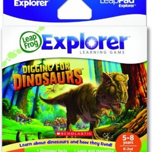 LeapFrog Explorer Learning Game Digging for Dinosaurs works with LeapPad & Leapster