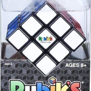 Hasbro Gaming Rubiks 3X3 Cube, Puzzle Game, Classic Colors Kit