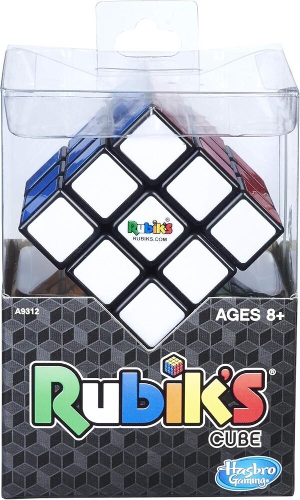 Hasbro Gaming Rubiks 3X3 Cube, Puzzle Game, Classic Colors Kit