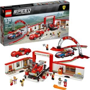 LEGO Speed Champions Ferrari Ultimate Garage 75889 Building Kit 841 Pieces