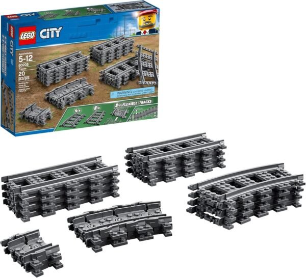 LEGO City Tracks 60205 Building Kit 20 Pieces Toy Fun