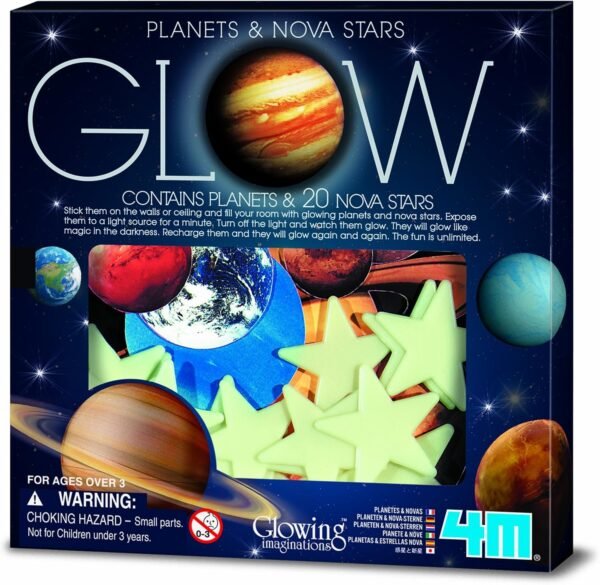 4M Glow Planets & Nova Stars - Astronomy Space Stem Toys Gift
