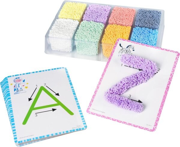 Educational Insights Playfoam Shape & Learn Alphabet Set Non-Toxic, Never Dries Out