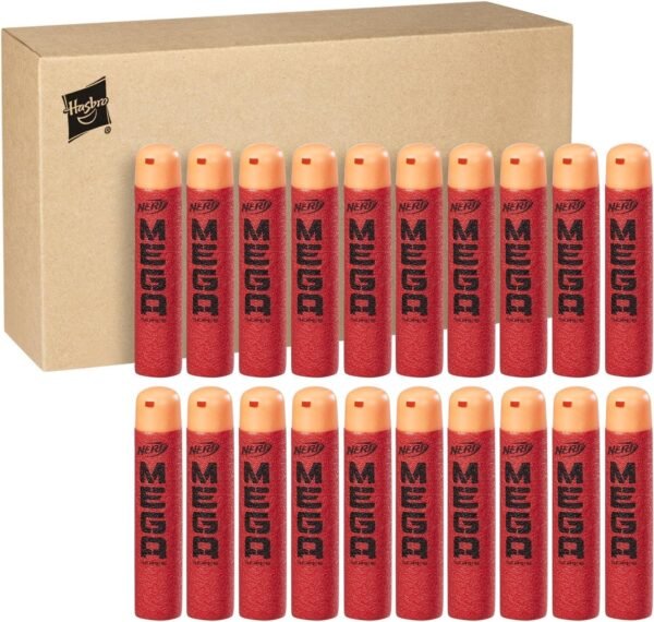 Official Nerf N-Strike Elite Mega Series 20-Dart Refill Pack,Red Kit