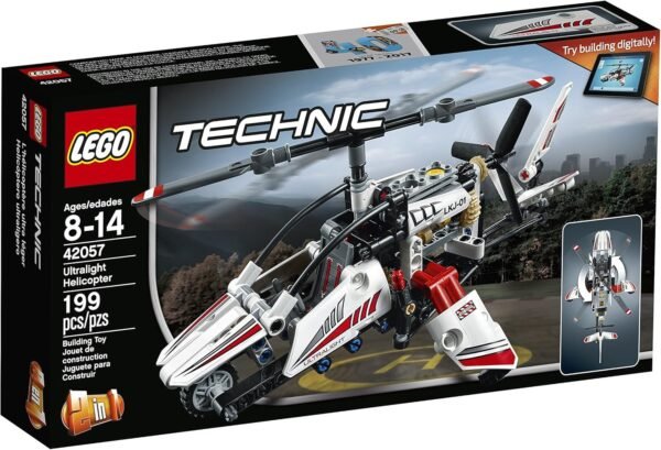 LEGO Technic Ultralight Helicopter 42057 Advance Building Set Kit Toy