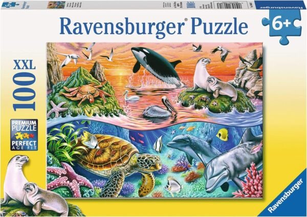 Ravensburger Beautiful Ocean 100 Piece Jigsaw Puzzle for Kids Every Piece is