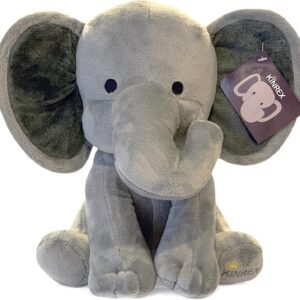 KINREX Stuffed Elephant Animal Plush - Toys for Baby, Boy, Girls -