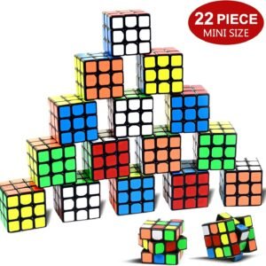 Party Puzzle Toy,22 Pack Mini Cubes Set Party Favors Cube Puzzle,1.18 Puzzle