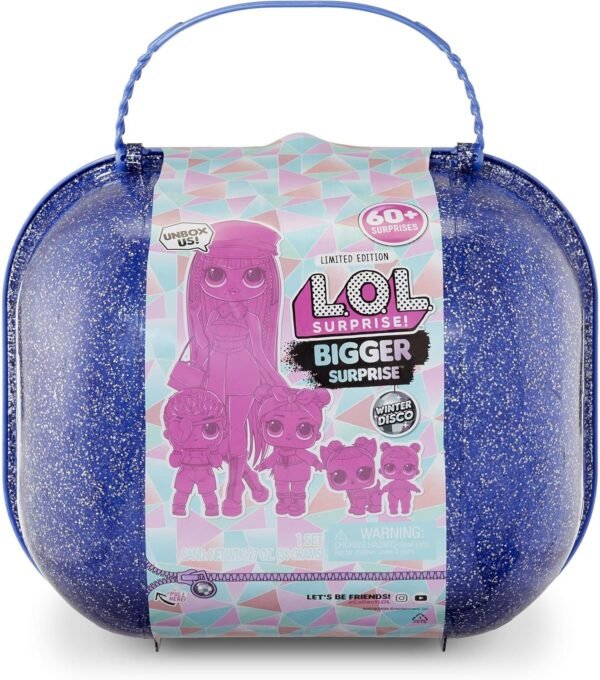 L.O.L. Surprise Winter Disco Bigger Surprise includes O.M.G. Fashion Doll Amazon Exclusive