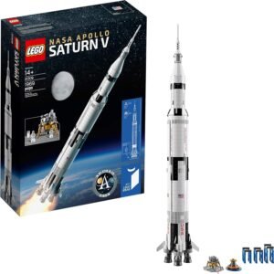 LEGO Ideas NASA Apollo Saturn V 21309 Outer Space Model Rocket for
