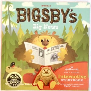 Hallmark Interactive Storybooks KOB8027 Bigsbys Big News ~ Book 3