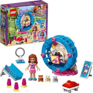 LEGO Friends Olivias Hamster Playground 41383 Building Kit 81 Pieces