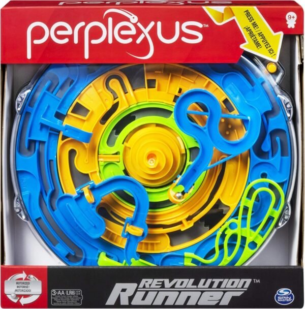 Perplexus Revolution Runner, Motorized Perpetual Motion 3D Maze Game, for Ages 9