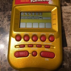 Yahtzee Electronic Hand-held Gold Kit Toy Fun Kids Pack Set