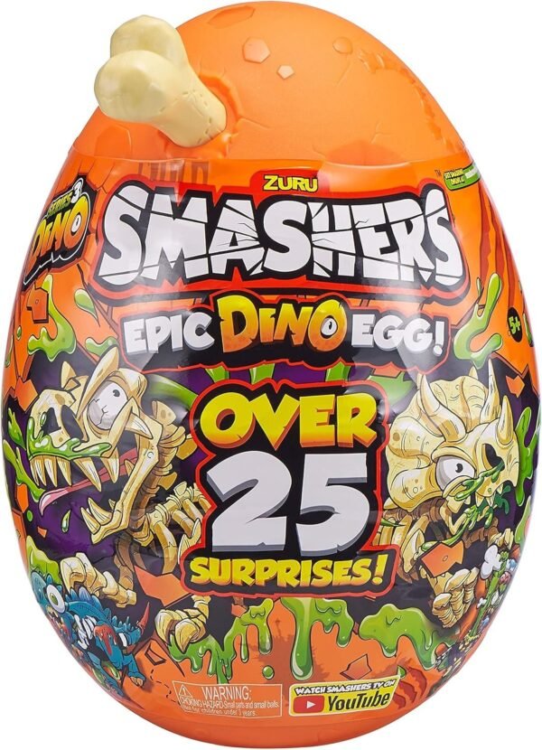 Smashers Epic Dino Egg Collectibles Series 3 Dino by Zuru - Triceratops