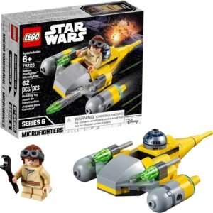 LEGO Star Wars Naboo Starfighter Microfighter 75223 Building Kit 62 Pieces