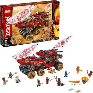 LEGO NINJAGO Land Bounty 70677 Toy Truck Building Set with Ninja Minifigures,
