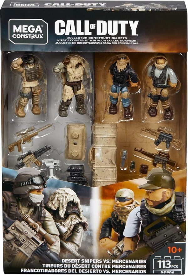 Mega Construx Call of Duty Desert Snipers Vs. Mercenaries Kit