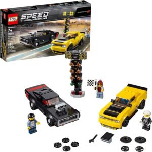 LEGO Speed Champions 2018 Dodge Challenger SRT Demon and 1970 Dodge Charger