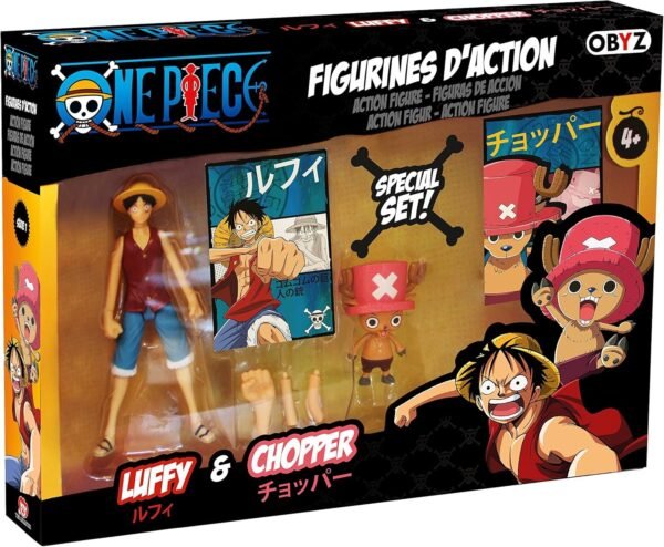 ABYstyle - One Piece Action Figures Luffy & Chopper Set