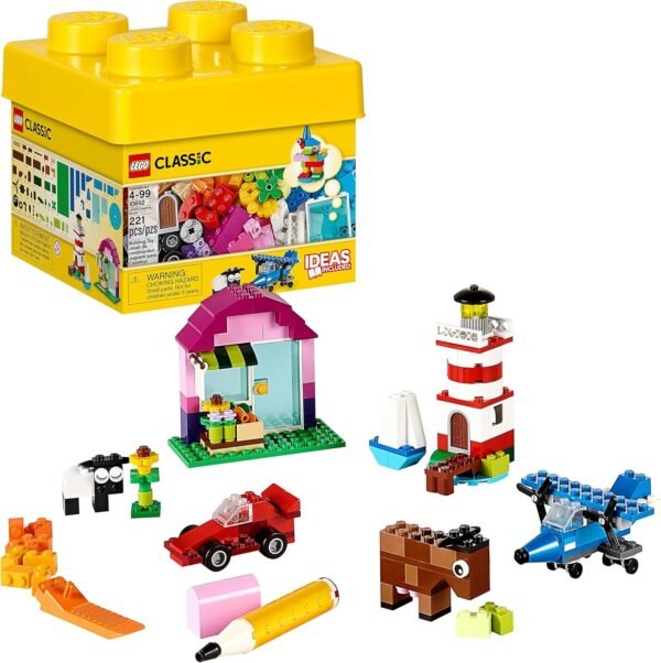 LEGO Classic Creative Bricks 10692 Building Blocks, Learning Toy 221 Pieces