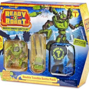 Ready2Robot 553908 Double Trouble Battle Pack Kit Toy Fun Kids