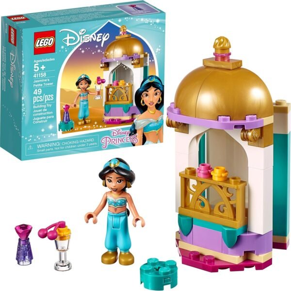 LEGO Disney Jasmines Petite Tower 41158 Building Kit 49 Pieces