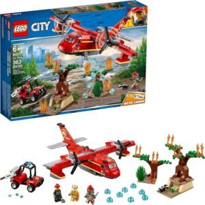 LEGO City Fire Plane 60217 Building Kit 363 Pieces Toy