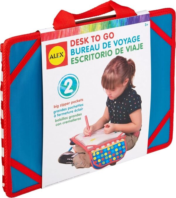 Alex Desk to Go Kids Art Supplies Kit Toy Fun