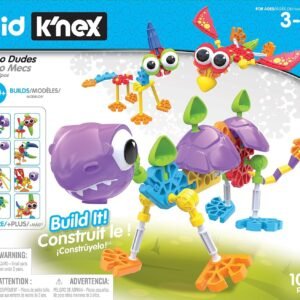 KNEX Kid Dino Dudes Building Set - Ages 3+ - Preschool Creative