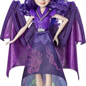 Disney Descendants Dragon Queen Mal, Fashion Doll Transforms to Winged Dragon