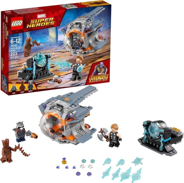 LEGO Marvel Super Heroes Avengers Infinity War Thors Weapon Quest 76102 Building