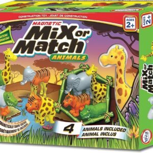 Popular Playthings Magnetic Mix or Match Animals Kit Toy Fun