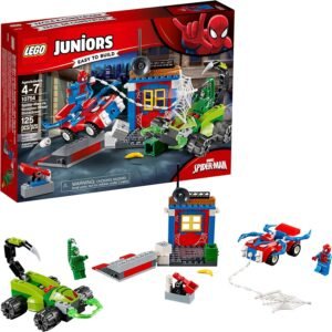 LEGO Juniors/4+ Marvel Super Heroes Spider-Man vs. Scorpion Street Showdown 10754 Building