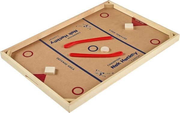 Carrom Nok Hockey Game Kit Toy Fun Kids Pack Set