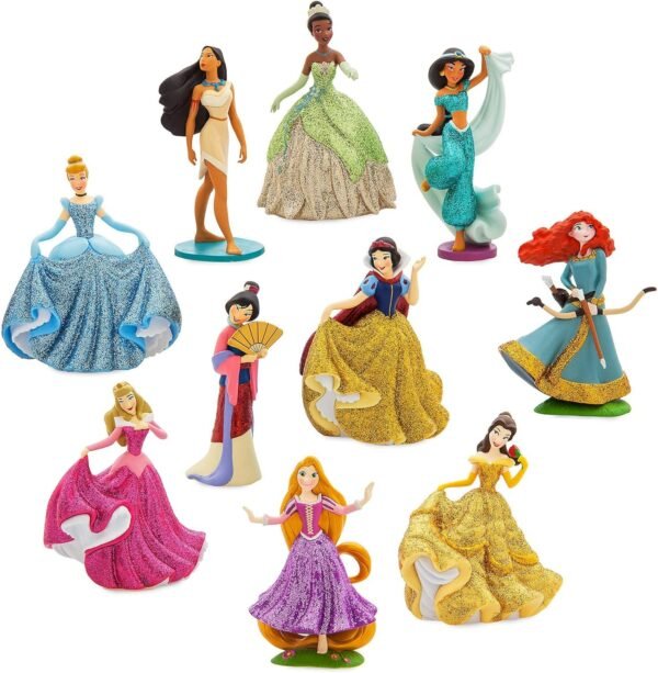 Disney Princess Deluxe Figure Play Set Kit Toy Fun Kids