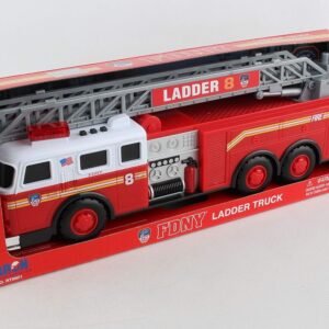Daron FDNY Ladder Truck with Lights and Sound Kit Toy