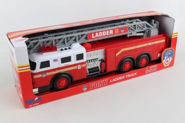 Daron FDNY Ladder Truck with Lights and Sound Kit Toy