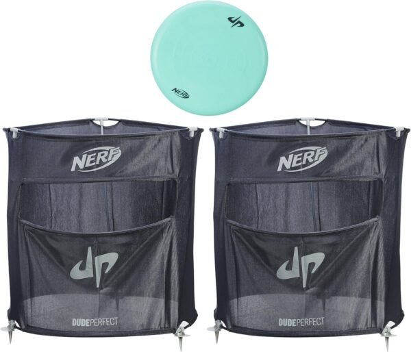 Nerf Sports Dude Perfect PerfectSlam Disc Game Kit Toy Fun