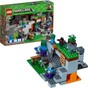 LEGO Minecraft The Zombie Cave 21141 Building Kit with Popular Minecraft Characters