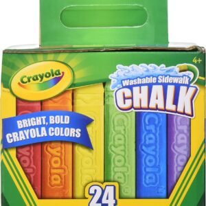 Cray24CT Sidewalk Chalk Kit Toy Fun Kids Pack Set Play