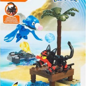 Mega Construx Pokemon Litten vs. Popplio Building Set Amazon Exclusive