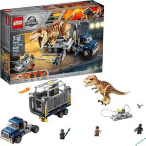 LEGO Jurassic World T. rex Transport 75933 Dinosaur Play Set with Toy