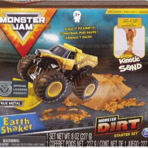 Monster Jam, Earth Shaker Monster Dirt Starter Set, Featuring 8oz of Monster