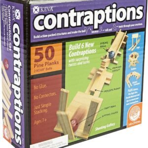 KEVA Contraptions 50 Plank Set Kit Toy Fun Kids Pack