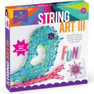 Craft-tastic - String Art Kit - Craft Kit Makes 3 Large String