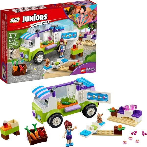 LEGO Juniors/4+ Mias Organic Food Market 10749 Building Kit 115 Piece