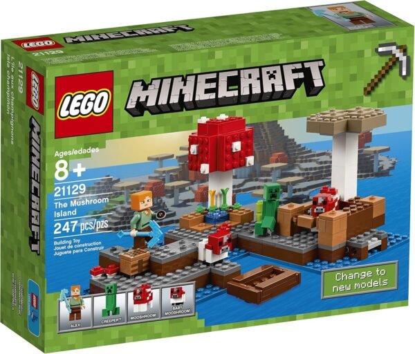 LEGO Minecraft The Mushroom Island 21129 Kit Toy Fun Kids